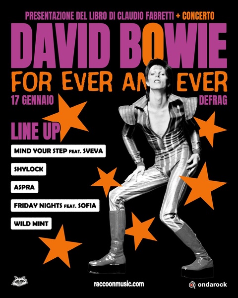 Serata Bowie al Defrag