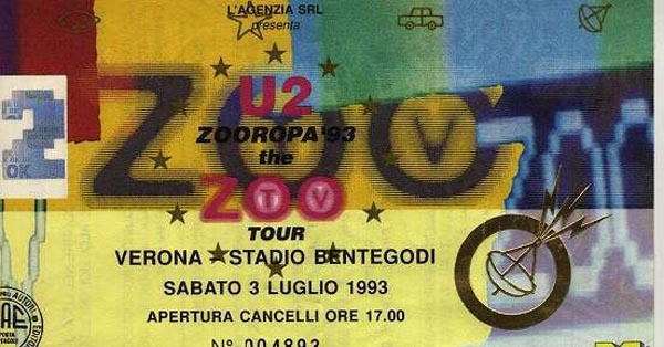 U2 Zooropa Tour