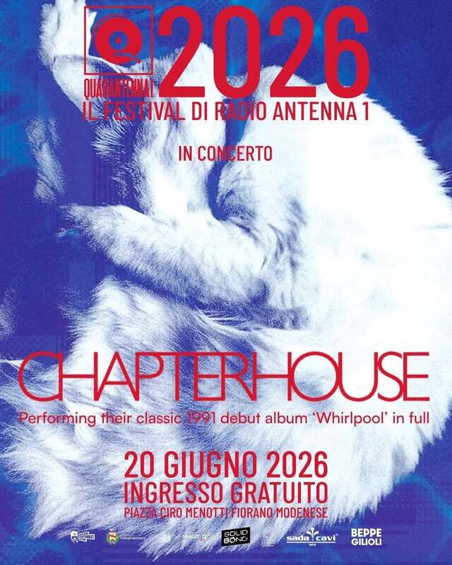 Chapterhouse live a Fiorano Modenese 2026