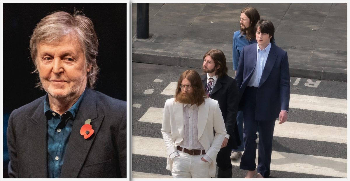 Paul McCartney e la scena incriminata